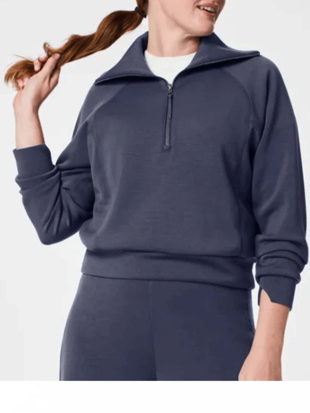 ✨ SPANX AirEssentials Half Zip Pullover Sweatshirt ✨